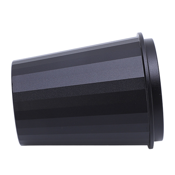 51mm Kaffe Doseringskop Luftfartsaluminium Legering Kop Pulver Feeder til Kaffemaskine Bønne Grinder Køkken Sort