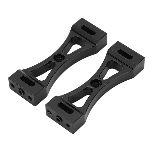 2 stk RC metalbjælke 53 mm længde Center fast montering aluminium til WPL B14 B16 B36 Q60 Q61 Sort