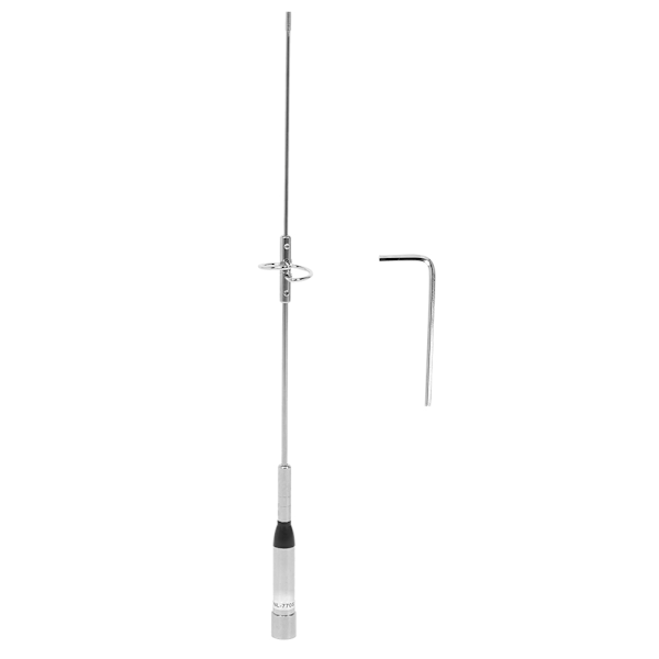 NL‑770S Robust 144 / 430MHz VHF UHF Antenne Tilbehør i Rustfrit Stål til Bilradio