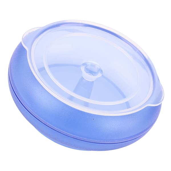Perle Læsser Skål DIY Perlearbejde Clamshell Design Stor Kapacitet Plastmateriale Perle Spinner Skål til Armbånd