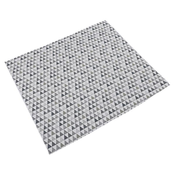 Linne Tyg Geometriskt Triangel Bomull Linne Tryck Blandad Linne Duk Sofftyg