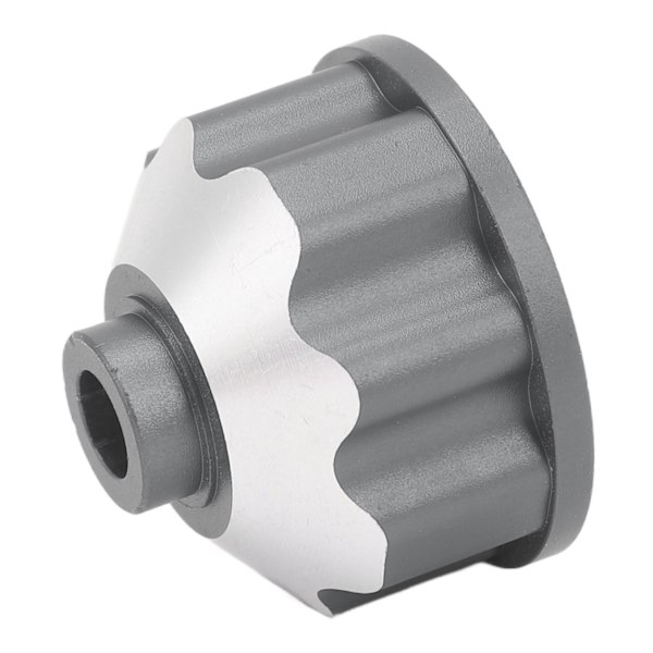 Differensialhus i aluminiumlegering for RC-bil - Universal Fram Midt Bak - Grå Titan Farge