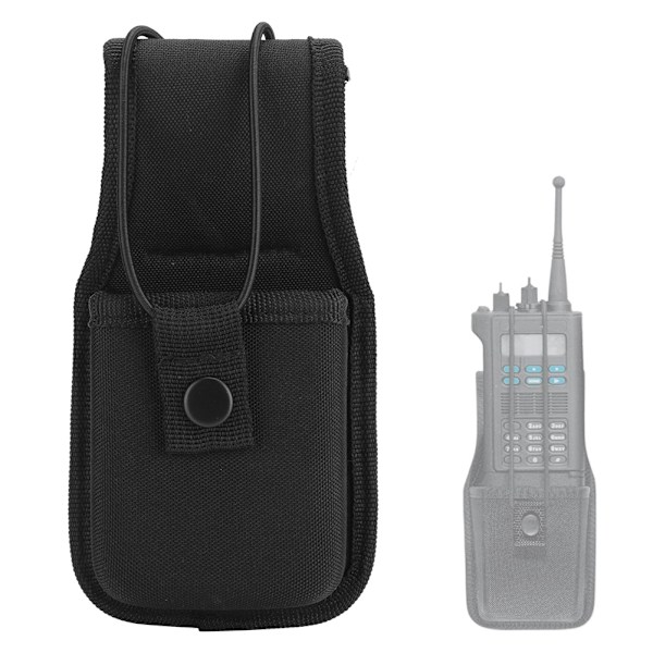 HT1000 Svart Walkie Talkie-väska i Nylon Multifunktionell Radioficka för Motorola MT2000 MTS2000 GP900