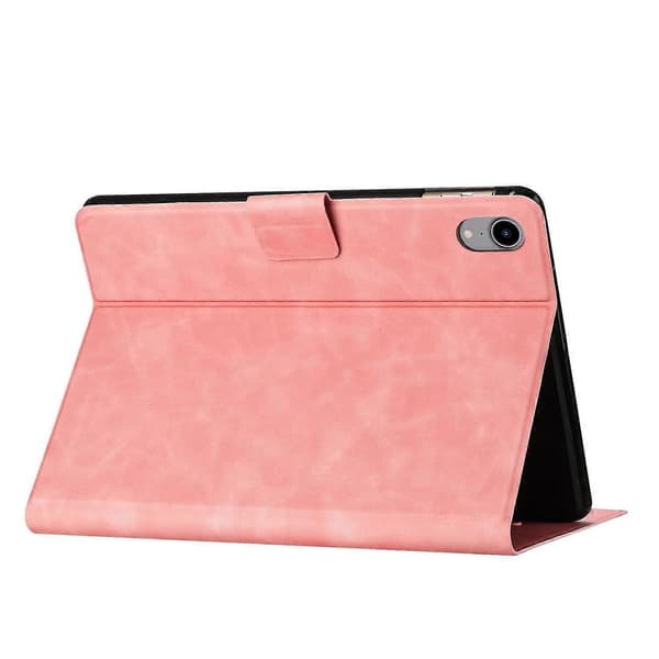 Case for iPad mini (2024)/mini (2021) Couple Cat Printed Microfiber Leather Smart Tablet Protection