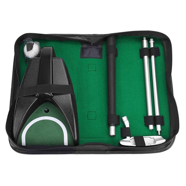 Inomhus Utomhus Golf Putter Club Ball Strike Swig Training Aid Tool Kit med förvaringsväska