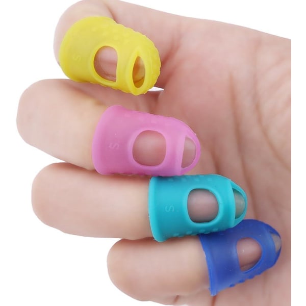 4st-Gitar Finger Cover - Vit - Transparent - S