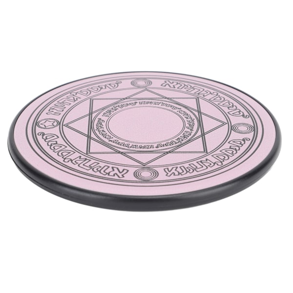 Magic Array Trådlös Laddare 20W Snabb Trådlös Laddningsdyna med Andningsljus Effekt Sakura Rosa Skrivbordsmodell