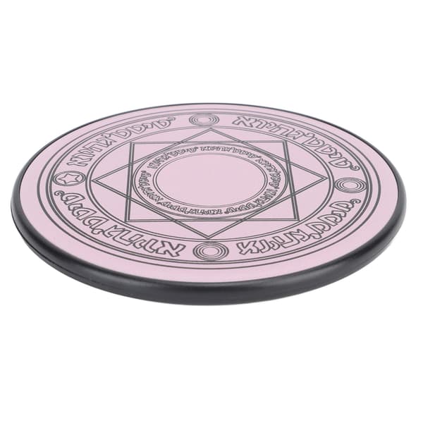 Magic Array Trådløs Oplader 20W Hurtig Trådløs Opladningspude med Åndedrætslys Effekt Sakura Pink Desktop Stil