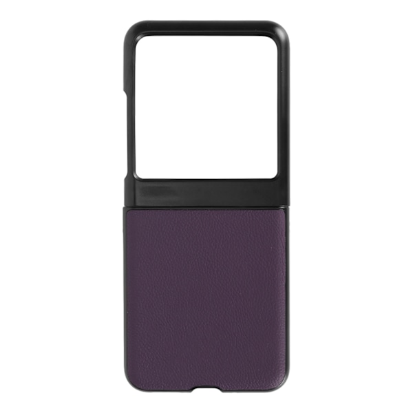 Käännettävä puhelinkotelo nahkaa, täysi suoja, pudotuksen- ja naarmuuntumisenkestävä, kokoontaitettava puhelinkuori Motorola Razr 40 Ultra Purple -puhelimelle