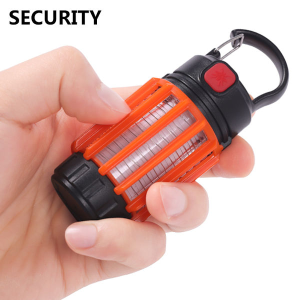 2 i 1 Bug Zapper USB Uppladdningsbar Vattentät Myggdödare LED-lykta för Inomhus Utomhus Hem Trädgård Uteplats Camping