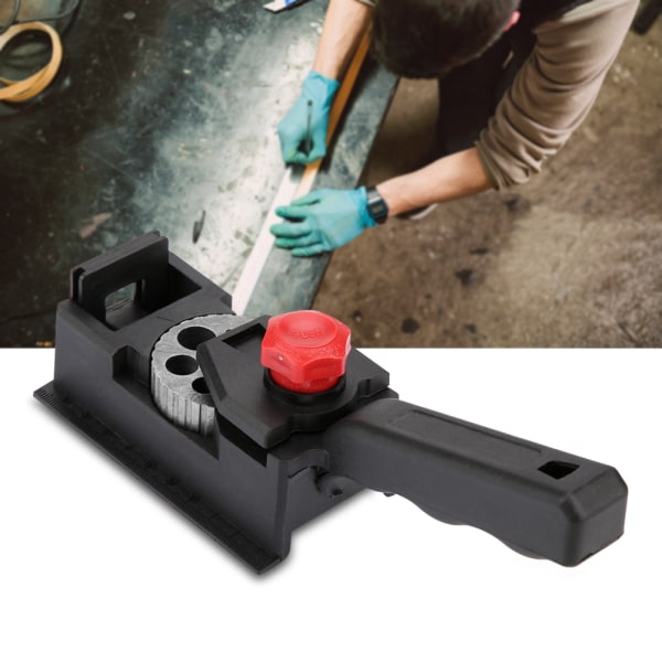 3-12 mm träpinne för rakt hål för borrning Träbearbetning Snickeri Positioner Locator Tool
