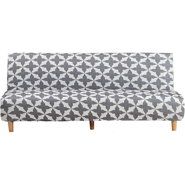 Sofaovertræk uden armlæn til sovesofa uden armlæn, 190-210 cm