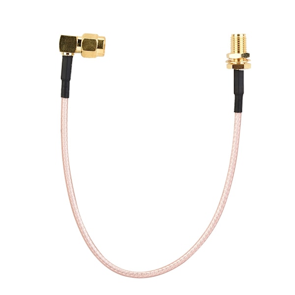 SMA Koaksial RF-kabel SMA Hunn til Rettvinklet SMA Hann RF Jumperkabel 20cm