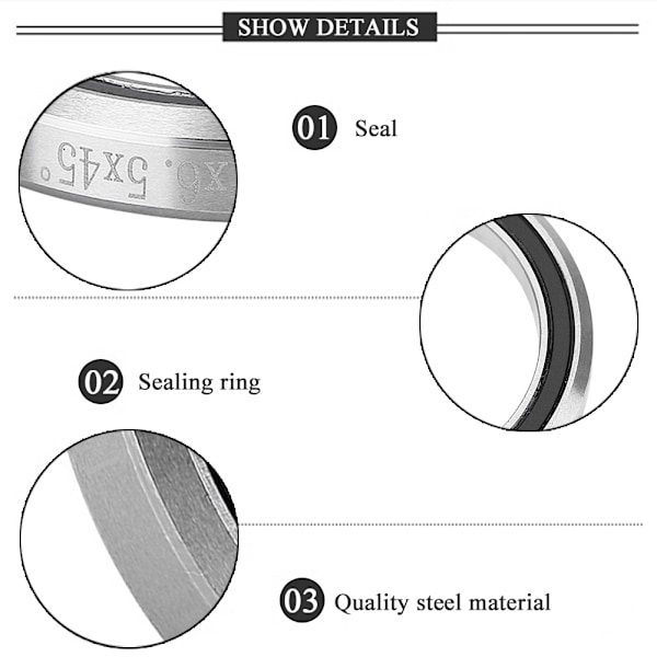 Risk Allround Stål Cykel Headset Leje Reparationsdele Tilbehør (41mm)