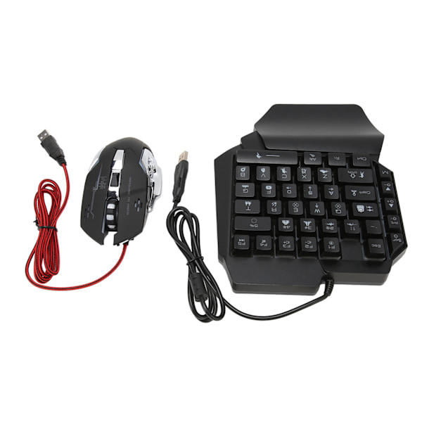 Tastatur Mus Konverter Sett Kablet Trådløs RGB Mekanisk Tastatur Mus Adapter Combo for Android for Harmony for IOS