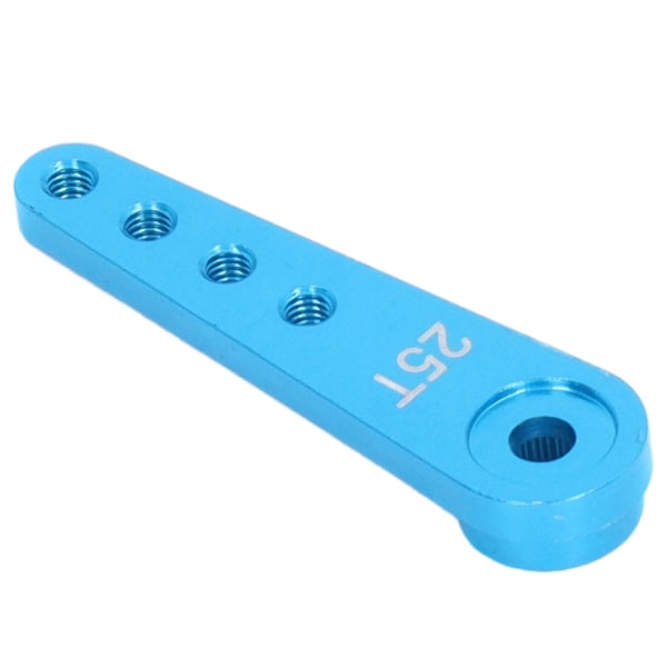 Servovarsi 1/8 1/10 Universal Pidennetty 25T Yksipuolinen Ohjaus alumiini Servo Horn Sininen