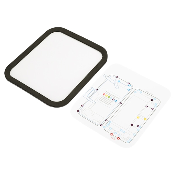 12 in 1 Paperimagneettinen ruuvimuistimatto paikannuslevy matkapuhelimen korjaustyökalut lisävaruste iPhone6 6P 6S 6SP:lle