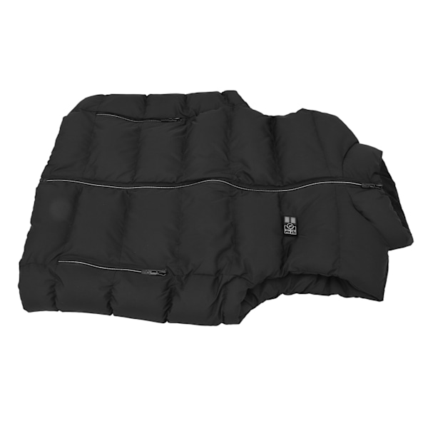 15-zons USB-uppvärmd väst - dubbel kontroll, digital display, lätt vinterjacka för utomhusbruk (3XL)