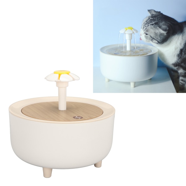 Smart Cat Water Fountain - Automatisk vanndispenser for kjæledyr med USB-grensesnitt