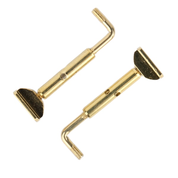 2 stk Fiolin Fine Tuner Tone Kvalitetsforbedring Nøyaktig Fiolin String Finjuster for Erstatning Tuning