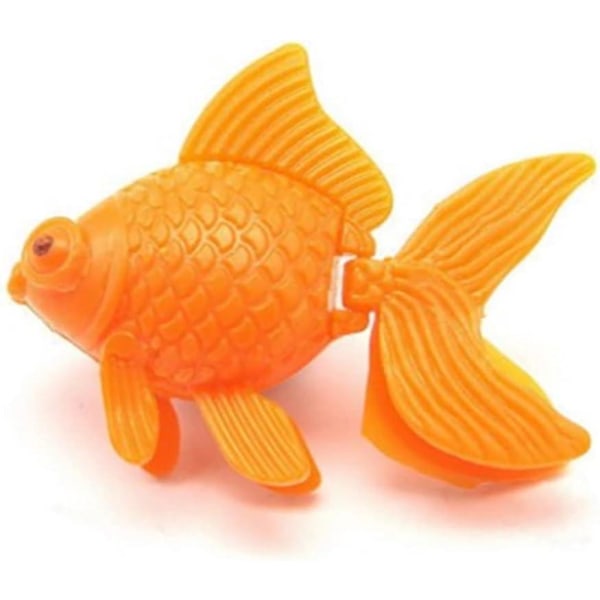 50 stk akvarium kunstig fisk naturtro oransje gullfisk falsk fisk akvarium akvarium dekorasjoner