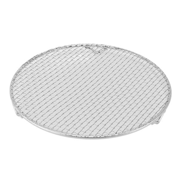Kylställ i rostfritt stål för bakning, galler för matlagning, hög temperaturbeständigt, ugnssäkert för matlagning, rostning, grillning, liten rund 16 cm