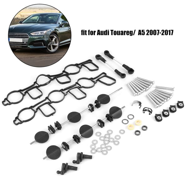 Reparationssæt til indsugningsmanifold med svingklap i ABS-plastik, passer til Audi Touareg 059198212 (40 stk./sæt)
