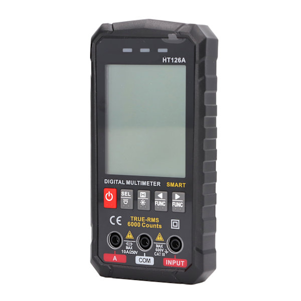 Digitalt display multimeter farveskærm automatisk identifikation elektronisk detektionsmåler HT126A