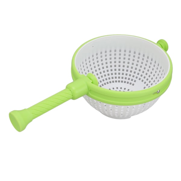 Salad Spinner Non Scratch Spinning Colander Space Saving Lettuce Spinner Colander with Collapsible Handle Easy To Use