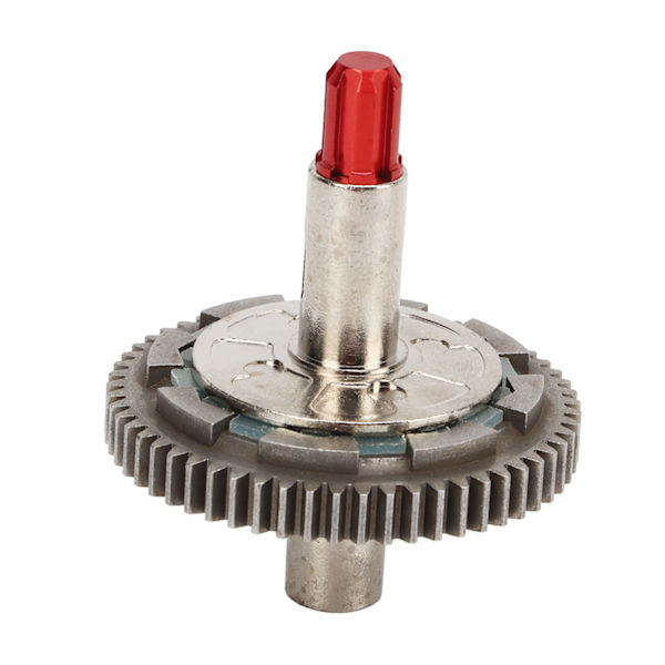57T RC Clutch Spur Gear Aluminiumslegering Stål RC Slipper Clutch Erstatning for Arrma 1/10 Oppgradering Rød