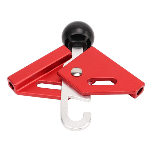 Enkelt Teltsupport-Thimble Anti-Punktering Baldakinstang Top Caps Teltsstang Aluminium Legering Camping Tilbehør 6mm Rød