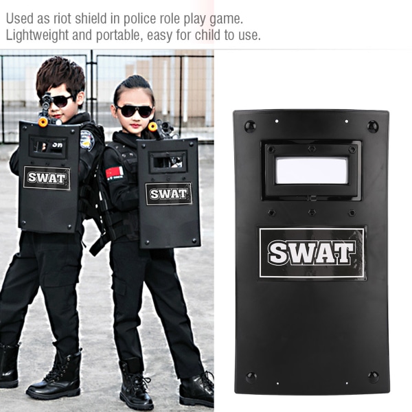 Riot Shield til militærmodel legetøjspolitimænd Rollespil