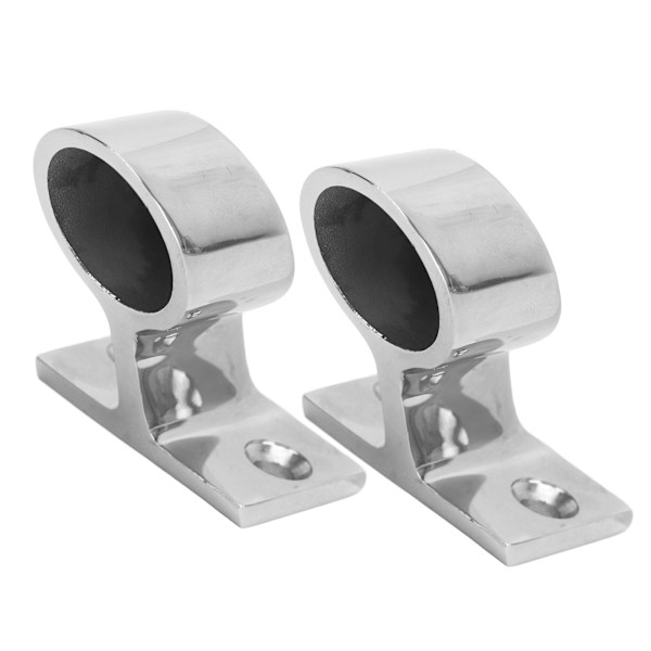 2 kpl Kaidekiskojen Kiinnitys 316 Ruostumaton Teräs Peilikiillotettu Ruostumaton Veneelle Jahtin Merelle 22mm/7/8in