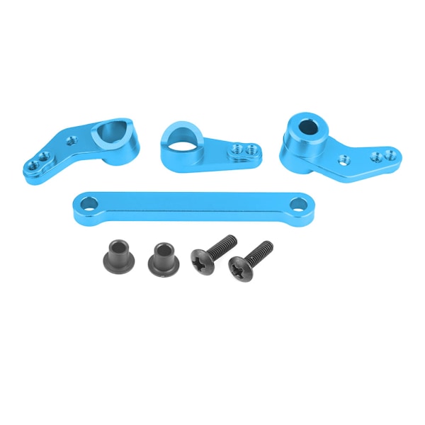 Aluminiumlegering Styrservo Saver Komplett för FS 53633/51805/51806 1/10 skala RC-bil (blå)