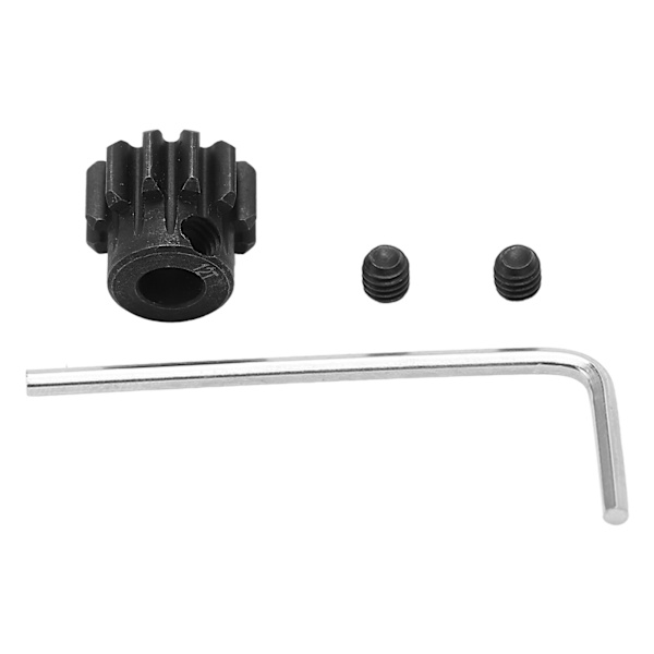 RC Motor Gear 12T Stålmotor Pinion 1.0M för LOSI Lasernut U4 Tenacity 1/10 modell bil 5mm axelmotor