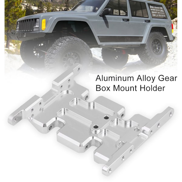 Aluminiumlegering tillbehörsdel Hållare för växellåda för SCX10 / SCX10 II / TFL RC Crawler Car