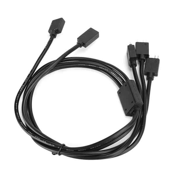 3PIN 5V ARGB Jakokaapeli Tuulettimen Adapterikaapeli LED-nauhan Liitinkaapeli Johto ARGB 1‑to‑3