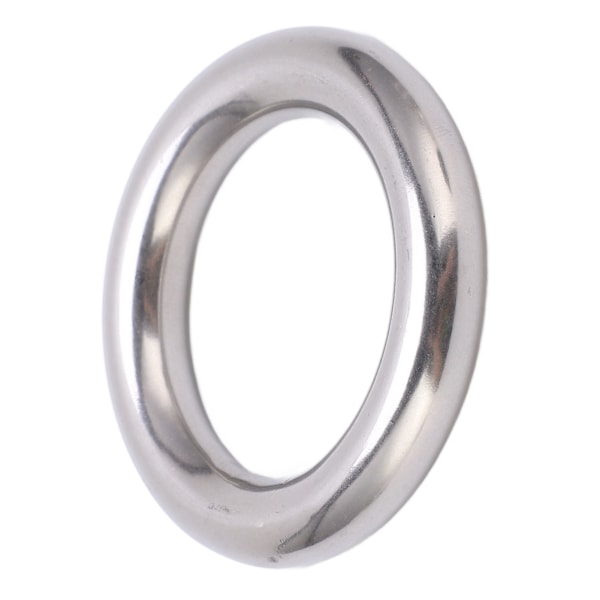 Svejses O-ring Rustfrit Stål Svejses Rund Ring til Navigationsdykning Hængekøjer og Tasker 10x40 mm