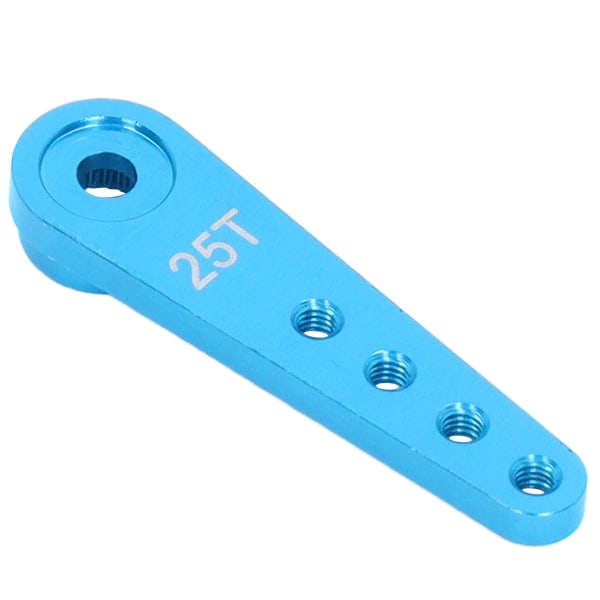 Servovarsi 1/8 1/10 Universal Pidennetty 25T Yksipuolinen Ohjaus alumiini Servo Horn Sininen