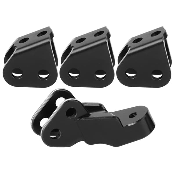 Aluminiumslegering Link Mount Sæt RC Tilbehørsdel Passer til Redcat Scout II Gen8 RC Bil Sort