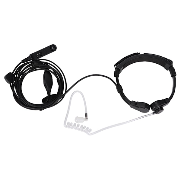 Luftakustisk tub Strupmikrofon PTT Headset för BaoFeng UV XR A 58 UV 9R Plus GT-3WP