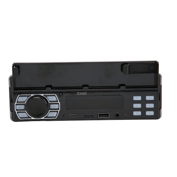 Auton MP3-soitin Yksittäinen DIN-auton Bluetooth-radiostereo \"Etsi auto\" -ääniavustajalla ja kaukosäätimellä