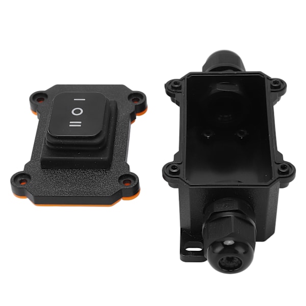 3-läges ON/Off/ON Vippbrytare 12V 16A IP68 Vattentät Universal för Bil Båt Skepp Husbil