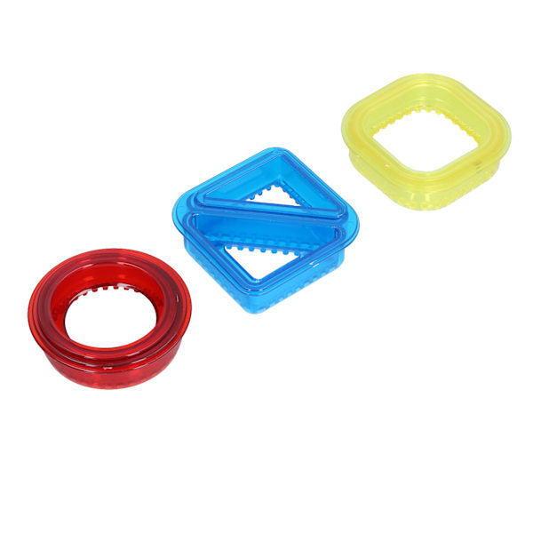3PCS Sandwich Cutter Sealer Form Bröd DIY Form Frukost Mat Skärmaskin Form för Pojke Flicka