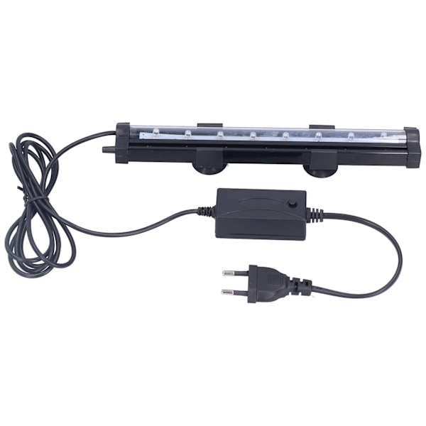 Akvarie LED-lys Farverig skiftende Ultra Bright Fisktanklampe med sugekop EU-stik 220V