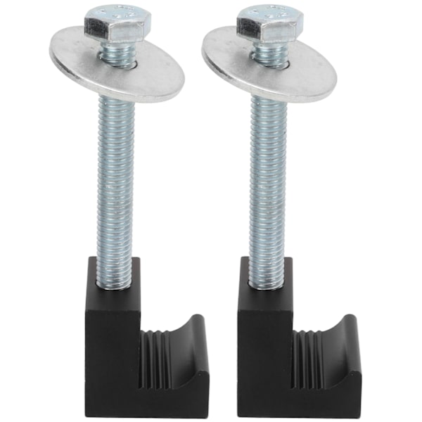 2 st Universal Tyngre Verktygslåda Fästband Aluminiumlegering J-Krokar Korsning för Pickup Truck