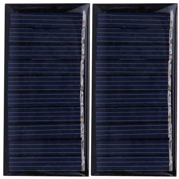 50MA 5V mini solcellepanel batterilader polykrystallinsk silisium utendørs ladestrømforsyning