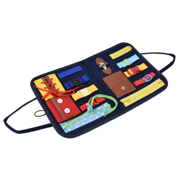 Pedagogisk sensorisk tavla Baby Activity Board Intelligence Development Toy for ToddlerC