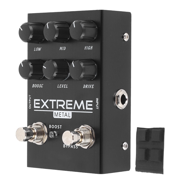 Gitar Distortion Effect Synthesizer Pedal Flere moduser Justerbar elektrisk gitar Extreme Pedal