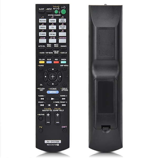 Erstatningsfjernkontroll for Sony RM-AAU104